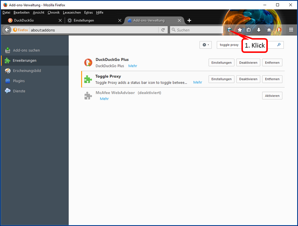 4 1 3 1 Proxy Schalter für Firefox 120.png